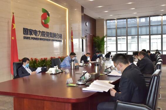 國家電投黨組成員、副總經理、總會計師楊亞到資本控股調研
