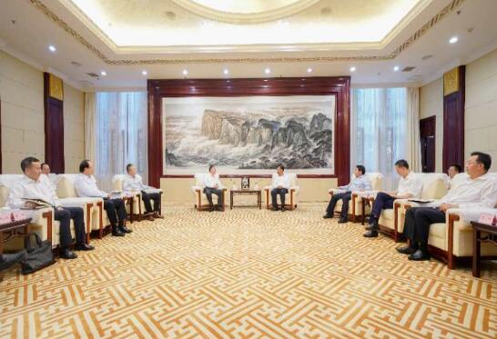 中國能建黨委書記、董事長汪建平拜會四川省委書記彭清華