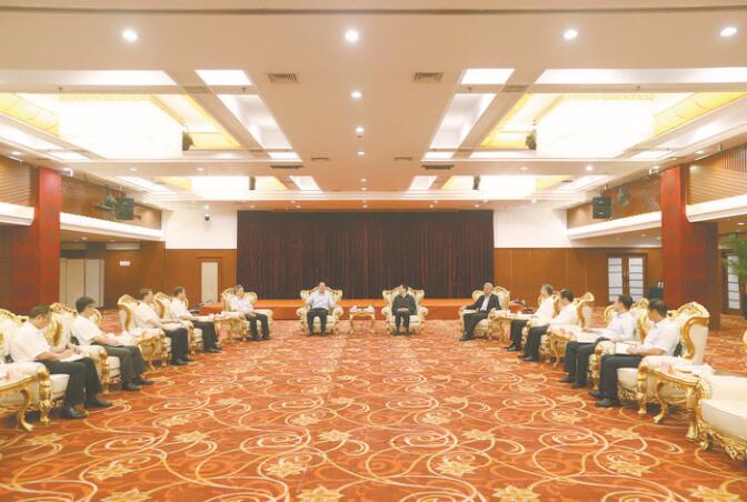 河南省委書記王國生、省長尹弘會見國家電網(wǎng)董事長、黨組書記毛偉明