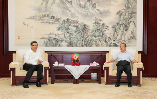 錢智民拜會廣西壯族自治區(qū)黨委、政府主要領導并調研廣西公司