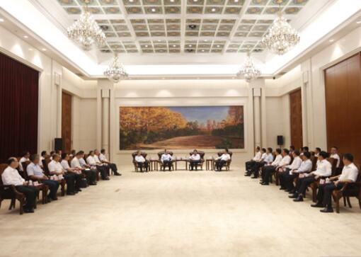 國(guó)家電網(wǎng)董事長(zhǎng)、黨組書記毛偉明拜會(huì)吉林省委書記巴音朝魯、省長(zhǎng)景俊海