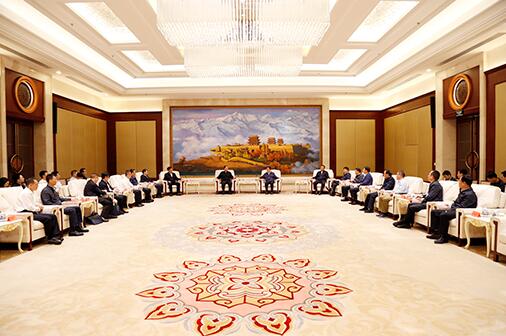 國家電網(wǎng)董事長、黨組書記毛偉明拜會甘肅省委書記林鐸、省長唐仁健