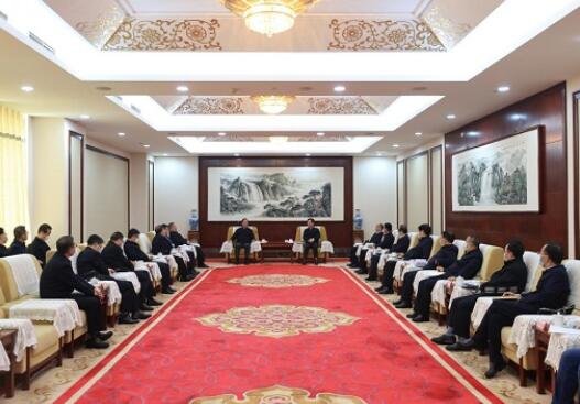 國家電網(wǎng)董事長、黨組書記毛偉明拜會山西省委書記樓陽生、省長林武