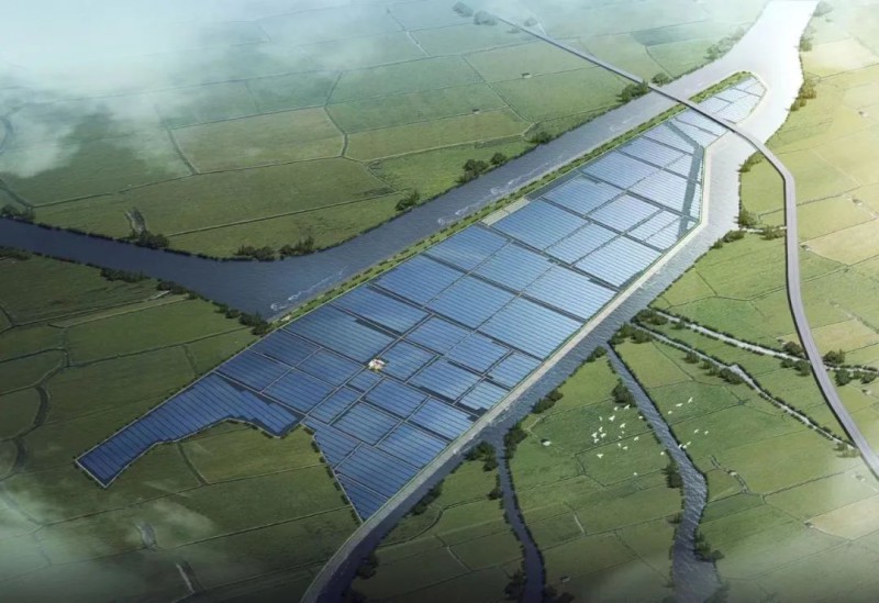 550MWp！亞洲最大漁光互補光伏發(fā)電項目之一正式開工！