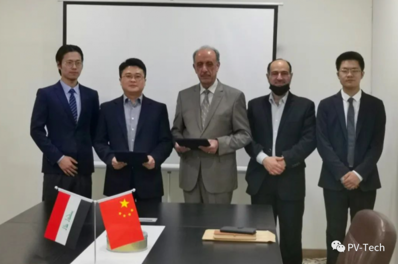 中國能建與伊拉克、越南簽署355MW光伏項目