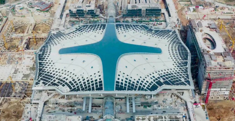 并網(wǎng)發(fā)電倒計(jì)時(shí)！杭州西站光伏項(xiàng)目組件已鋪設(shè)完畢