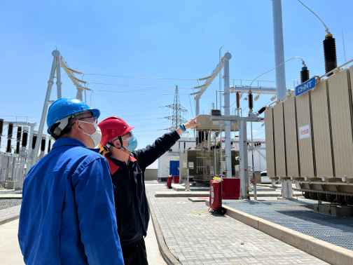 送電了！北疆達(dá)茂最大的農(nóng)業(yè)集中地新建的烏克110千伏變電站正式啟動(dòng)投運(yùn)