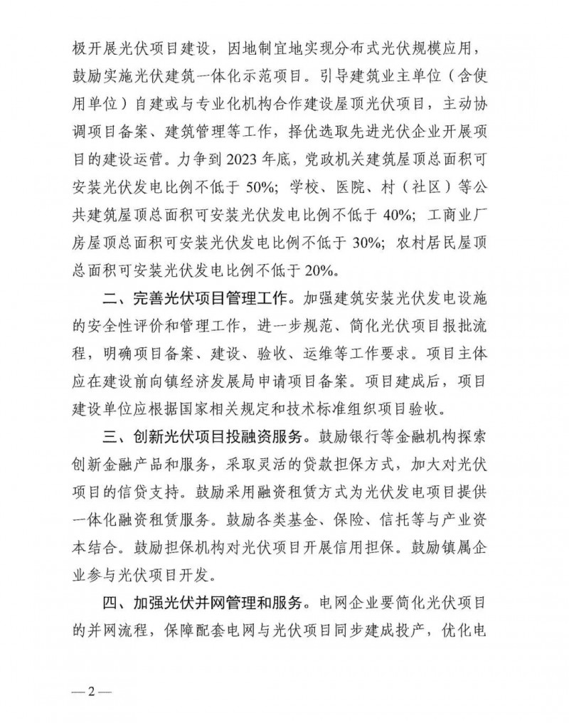 最高30萬(wàn)，居民補(bǔ)助0.1元/千瓦時(shí)！東莞橋頭鎮(zhèn)發(fā)布《推進(jìn)屋頂分布式光伏發(fā)電的若干措施》