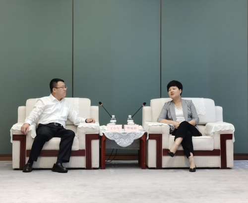 王小軍拜會廣西壯族自治區(qū)黨委常委、常務(wù)副主席蔡麗新