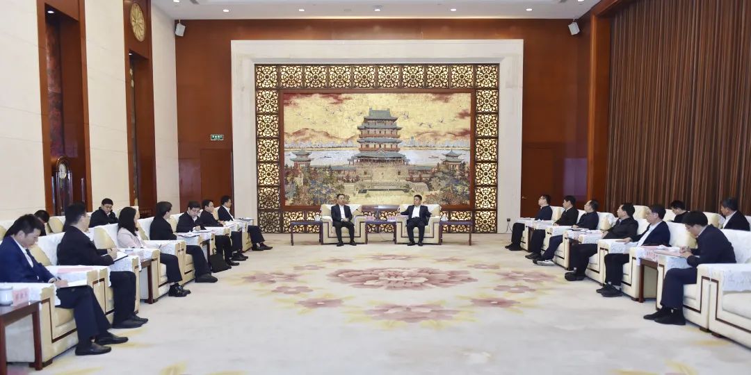 大唐集團(tuán)有限公司黨組書記、董事長鄒磊拜會江西省省長葉建春