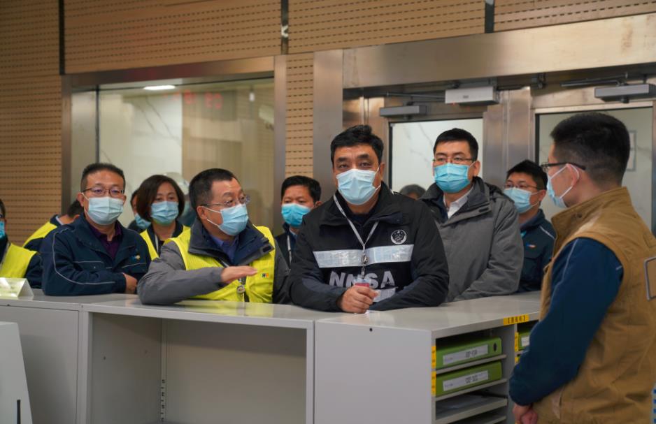 生態(tài)環(huán)境部副部長、黨組成員董保同到遼寧紅沿河核電站調(diào)研