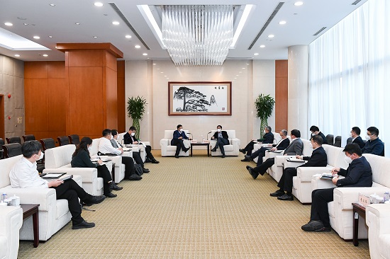 華能集團(tuán)總經(jīng)理、黨組副書記鄧建玲會(huì)見沈鼓集團(tuán)董事長戴繼雙