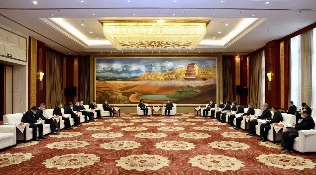 華能集團總經理、黨組副書記鄧建玲拜會甘肅省委書記胡昌升、省長任振鶴