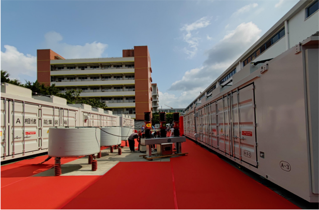 全球單機功率最大“華能上都35kV級聯型高壓儲能設備”正式下線