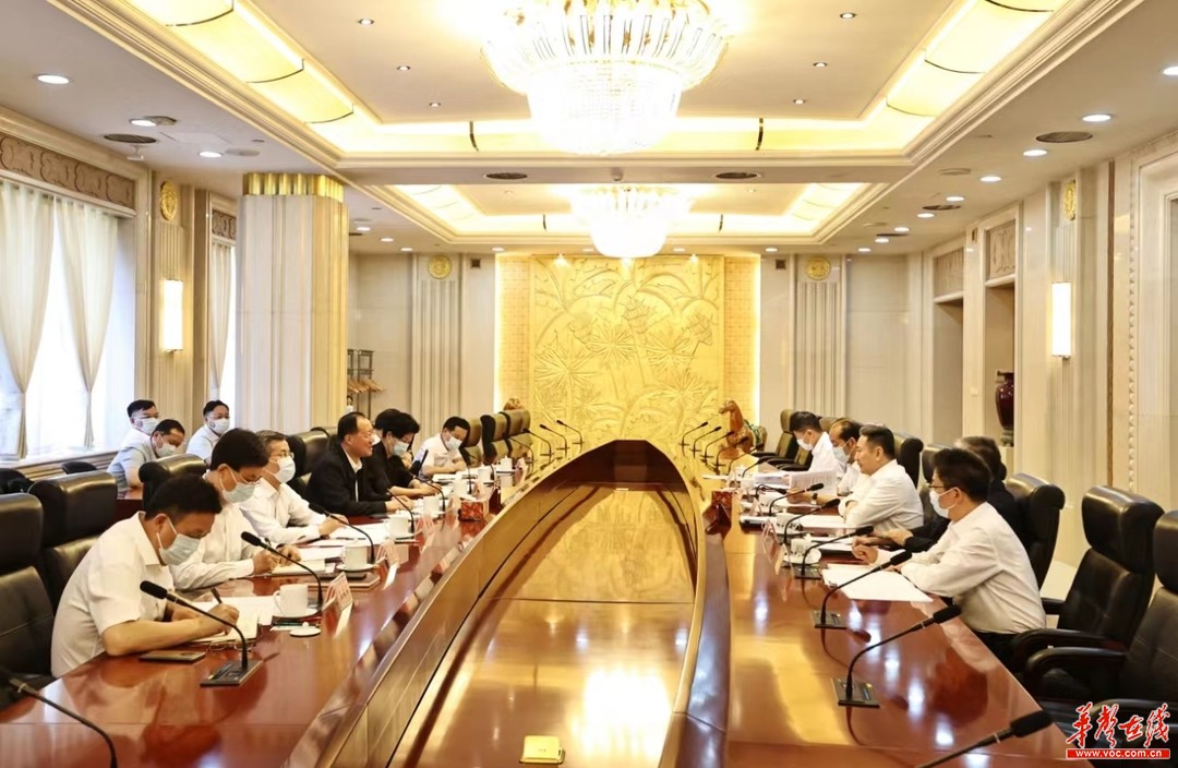 湖南省政府在京與交通運輸部、國家能源局、中國中車舉行工作會談