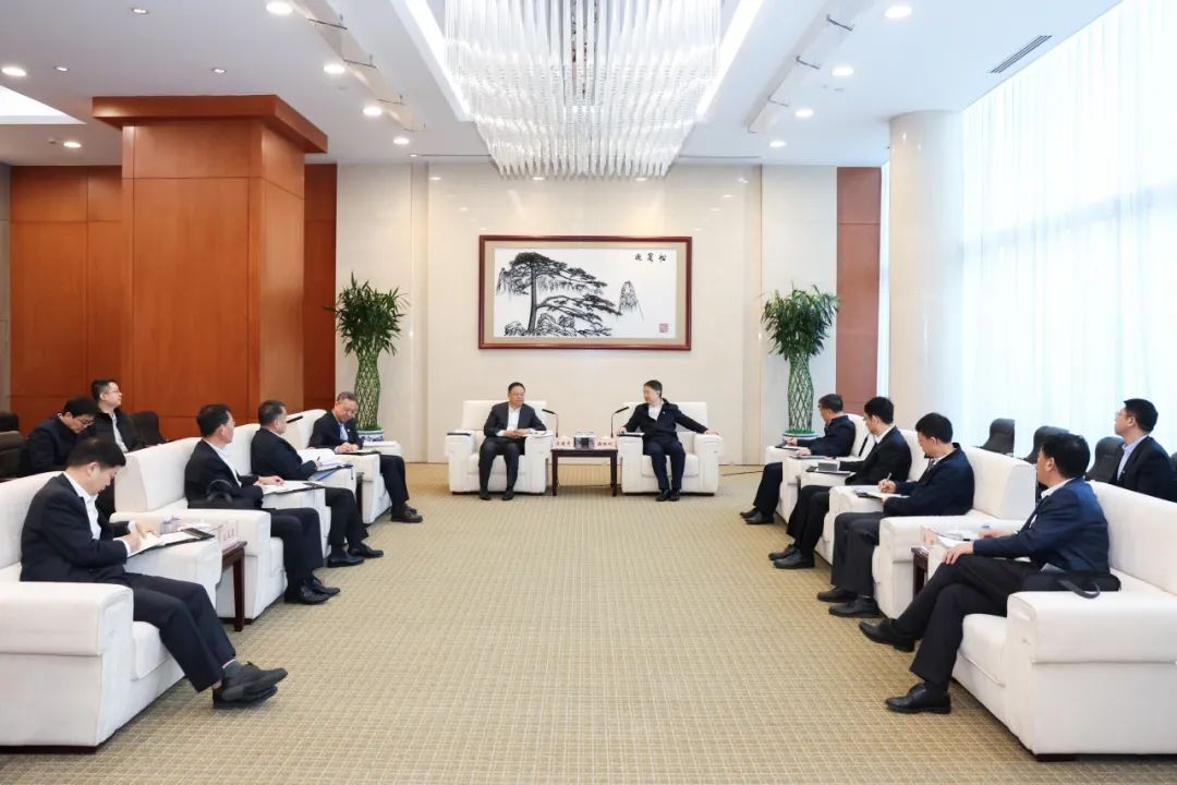 華能集團黨組書記、董事長溫樞剛會見中國鐵建黨委書記、董事長汪建平