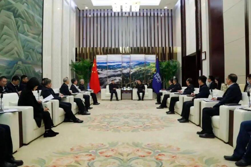 國家電投黨組書記、董事長劉明勝會見東方電氣黨組書記、董事長俞培根