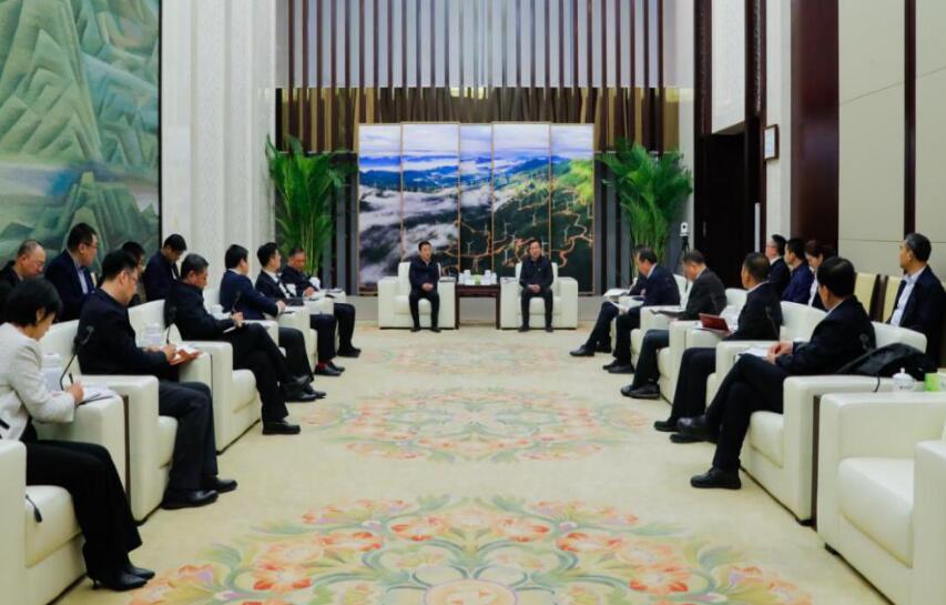 國家電投黨組書記、董事長劉明勝會見遼寧省委常委、沈陽市委書記王新偉