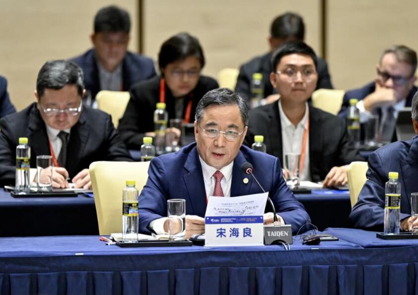 中國能建黨委書記、董事長宋海良參加中外企業(yè)家代表座談并發(fā)言