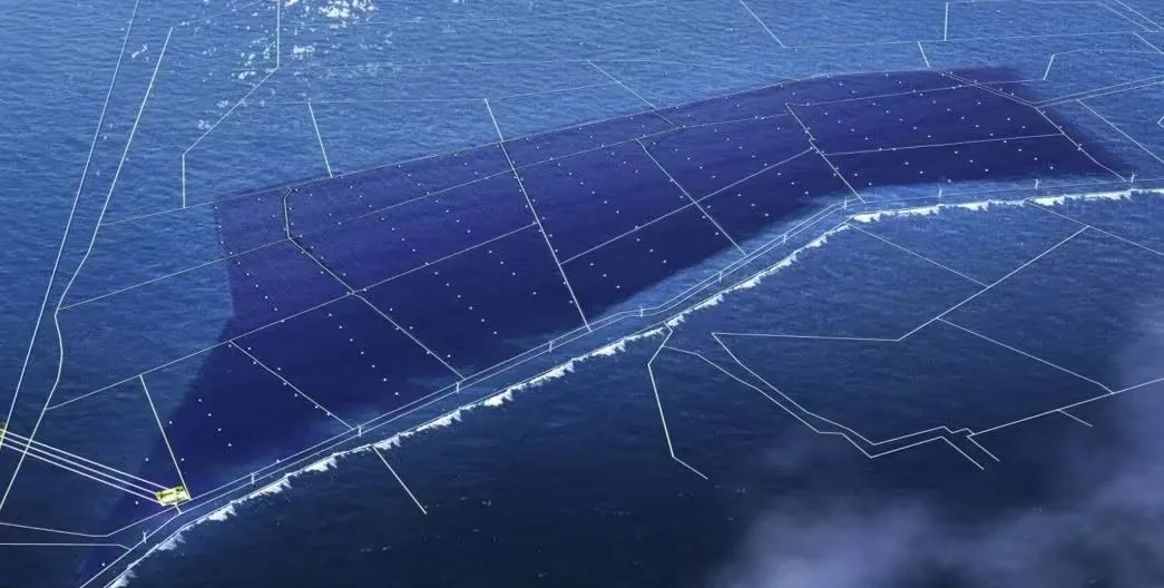 中國能建參建的國內(nèi)首個立體確權(quán)光伏用海項(xiàng)目開工