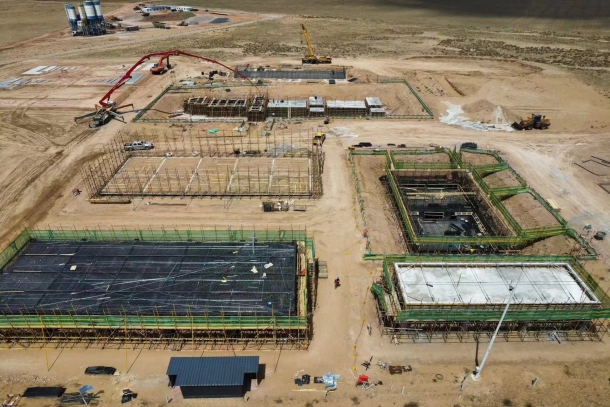 國(guó)電電力潤(rùn)陽500兆瓦項(xiàng)目升壓站全面施工