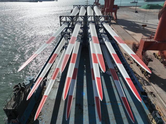 向風發(fā)電，向綠而行，蓬萊港打造海上風電全產(chǎn)業(yè)鏈集群