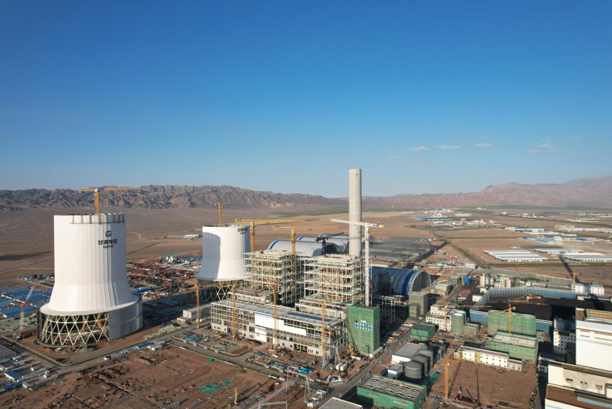 甘肅電投張掖百萬電廠3、4號(hào)機(jī)組DCS一次受電成功