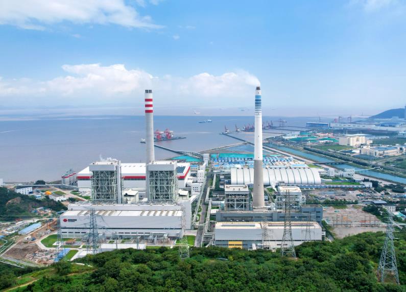 國(guó)能浙江舟山電廠三期2×660兆瓦擴(kuò)建工程6號(hào)機(jī)組投產(chǎn)