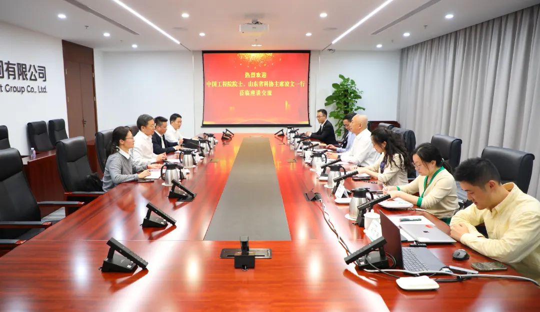 中國電氣裝備黨委書記、董事長李洪鳳會見中國工程院院士、山東省科協(xié)主席凌文