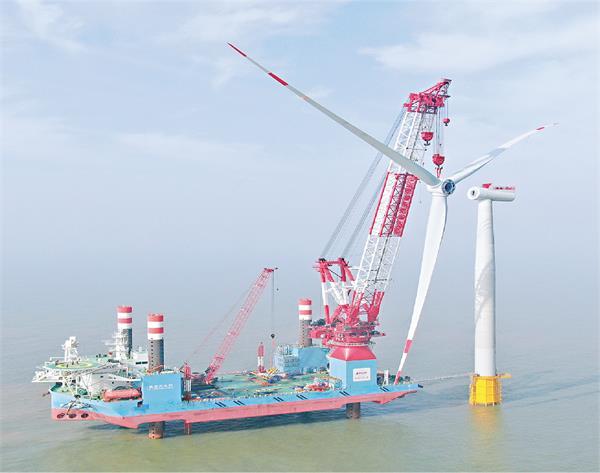 江蘇啟東海上風電發(fā)電量突破20億千瓦時