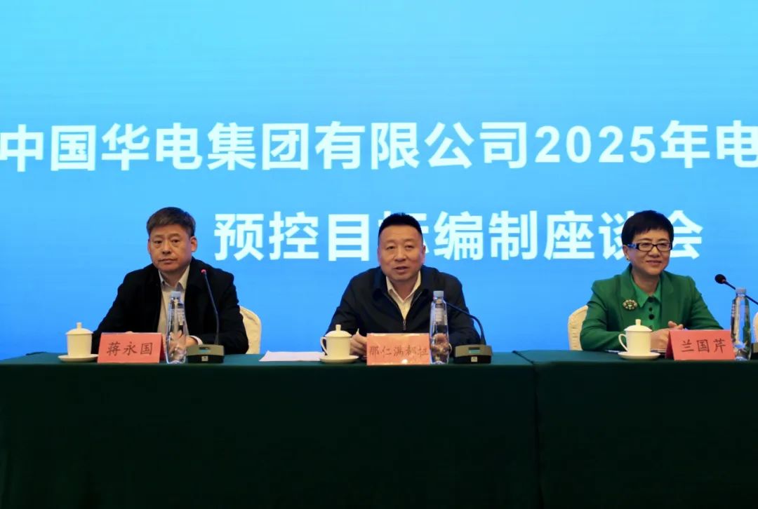 華能集團2025年電、熱量預(yù)控目標(biāo)編制座談會在呼和浩特召開