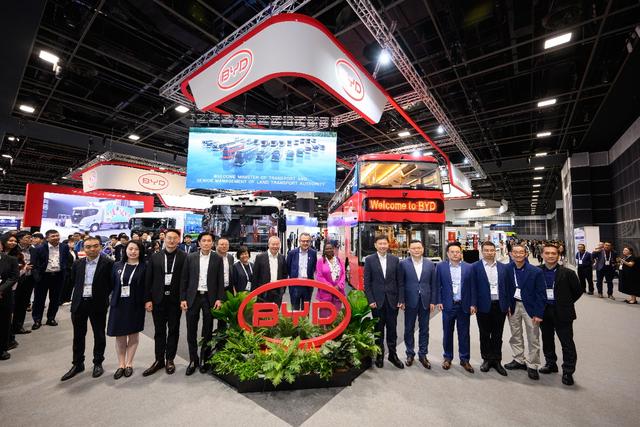 比亞迪攜T9R 電動重卡亮相SITCE，深度開拓亞太市場新征程