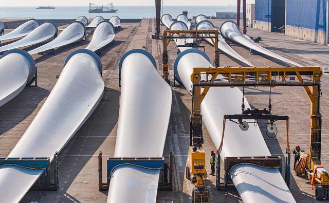 山東省加速發(fā)展海上風電，超大型風機源源不斷出海安裝