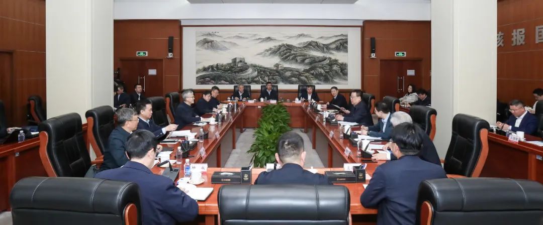 中核集團會見東方電氣集團總經理、黨組副書記張彥軍一行